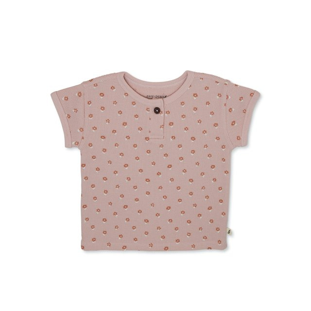 easy-peasy Toddler Girl Short Sleeve Waffle T-Shirt, Sizes 18M-5T | Walmart (US)