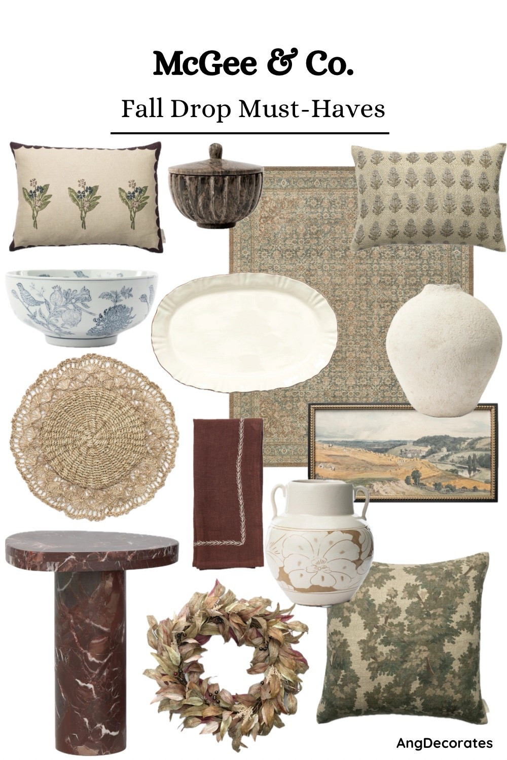 🍂 New season, new style! The latest McGee & Co. fall collection is here, and I’ve rounded up my absolute favorites. From warm, cozy textures to timeless furniture and chic accents, these pieces bring effortless designer style to your home this fall.

✨ Tap to shop my top McGee & Co. fall picks before they sell out!

#LTKautumn #LTKSeasonal #LTKHome