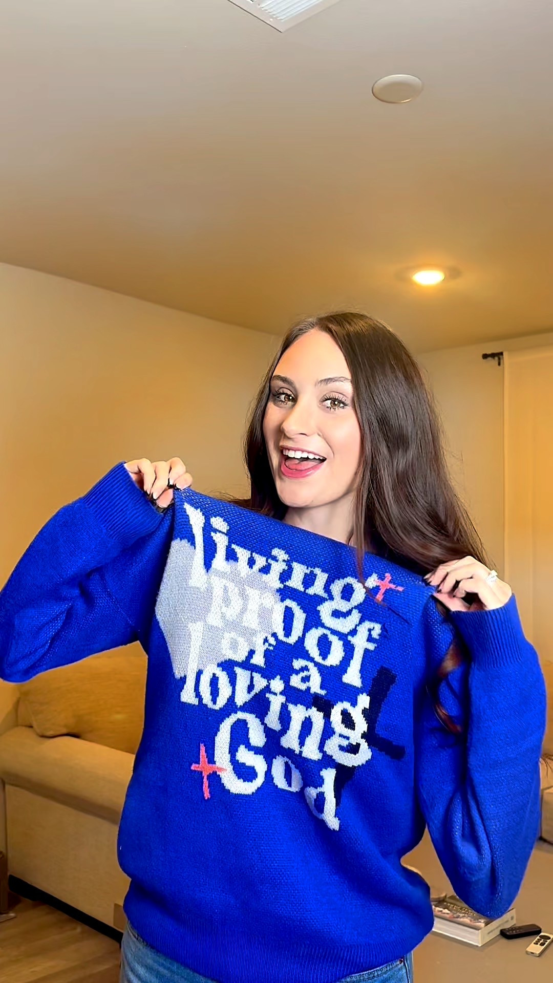 The cutest & softest Christian themed sweater!! Not itchy at all & they have so many different designs 💙

#LTKgrwm #LTKootd #LTKTall