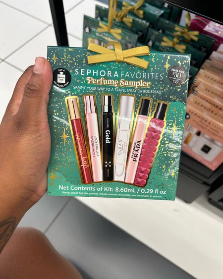 Travel size perfume sample
Pack! Try out Sephora’s popular fragrances and redeem your coupon for a full travel size (of the selected) fragrance.

Save extra now until November 6!



#LTKGiftGuide #LTKbeauty #LTKHolidaySale