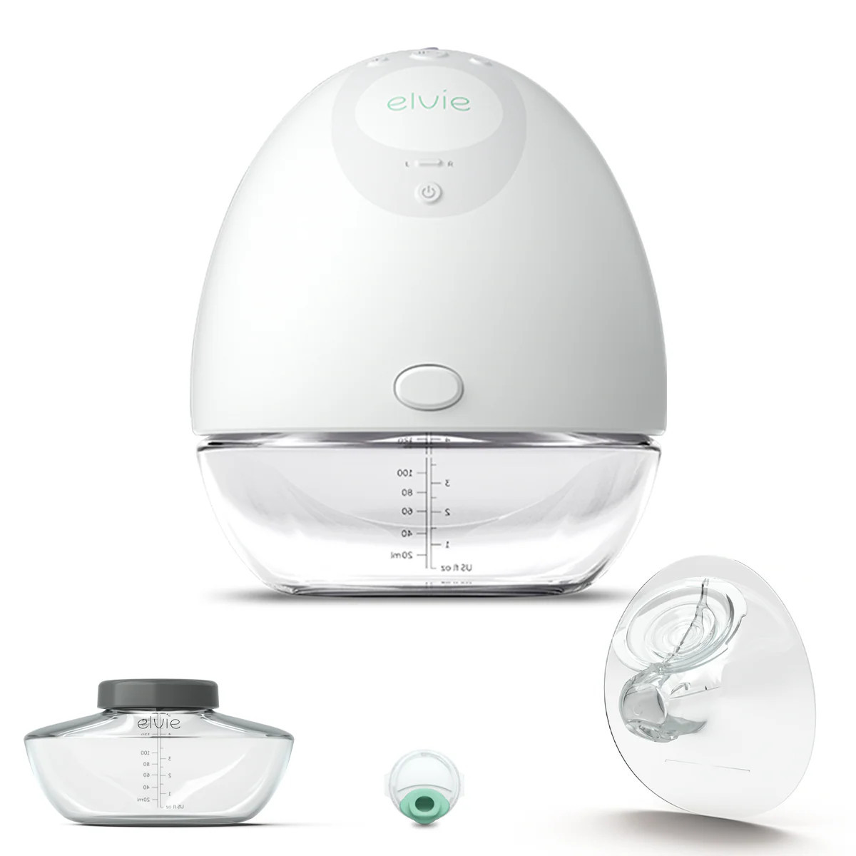 Elvie Pump and Extra Set of Washable Parts | Elvie