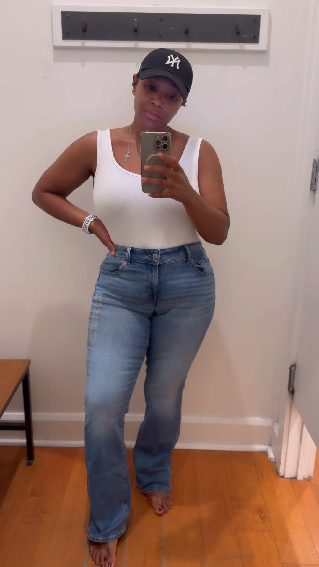 American Eagle has easily become my go-to for jeans! The fit is just *chef’s kiss*

I am wearing a size 10 & I’ve listed the jeans in the video in order:

1. AE Strigid Curvy Ripped Mom Jeans
2. AE Next Level Low-Rise Kick Bootcut Jean
3. AE Stretch Curvy Ripped Straight Jean
4. AE Dreamy Drape Stretch Super High-Waisted Baggy Wide-Leg Jean
5. AE Next Level Super High-Waisted Ripped Flare Jeans

American eagle jeans, American eagle jeans haul, American eagle fall, American eagle barrel jeans, mom jeans, American eagle mom jeans, wide leg jeans, high waisted jeans 


#LTKMidsize #LTKVideo #LTKStyleTip