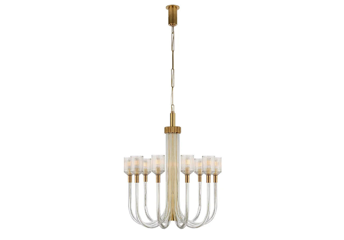 REVERIE MEDIUM SINGLE TIER CHANDELIER | Alice Lane Home Collection