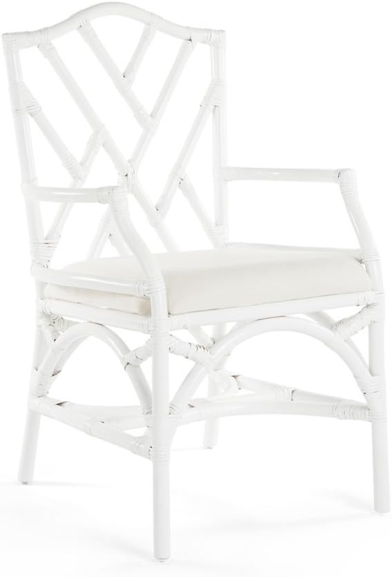 KOUBOO Chippendale Dining Chair , White | Amazon (US)
