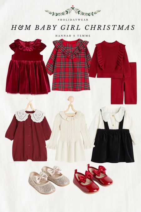 Baby girl Christmas outfit from H&M! If you use the app you get 20% off!! These are my picks for baby girl to wear on Christmas Day or for Christmas photos!

#LTKbaby #LTKfindsunder50 #LTKHoliday