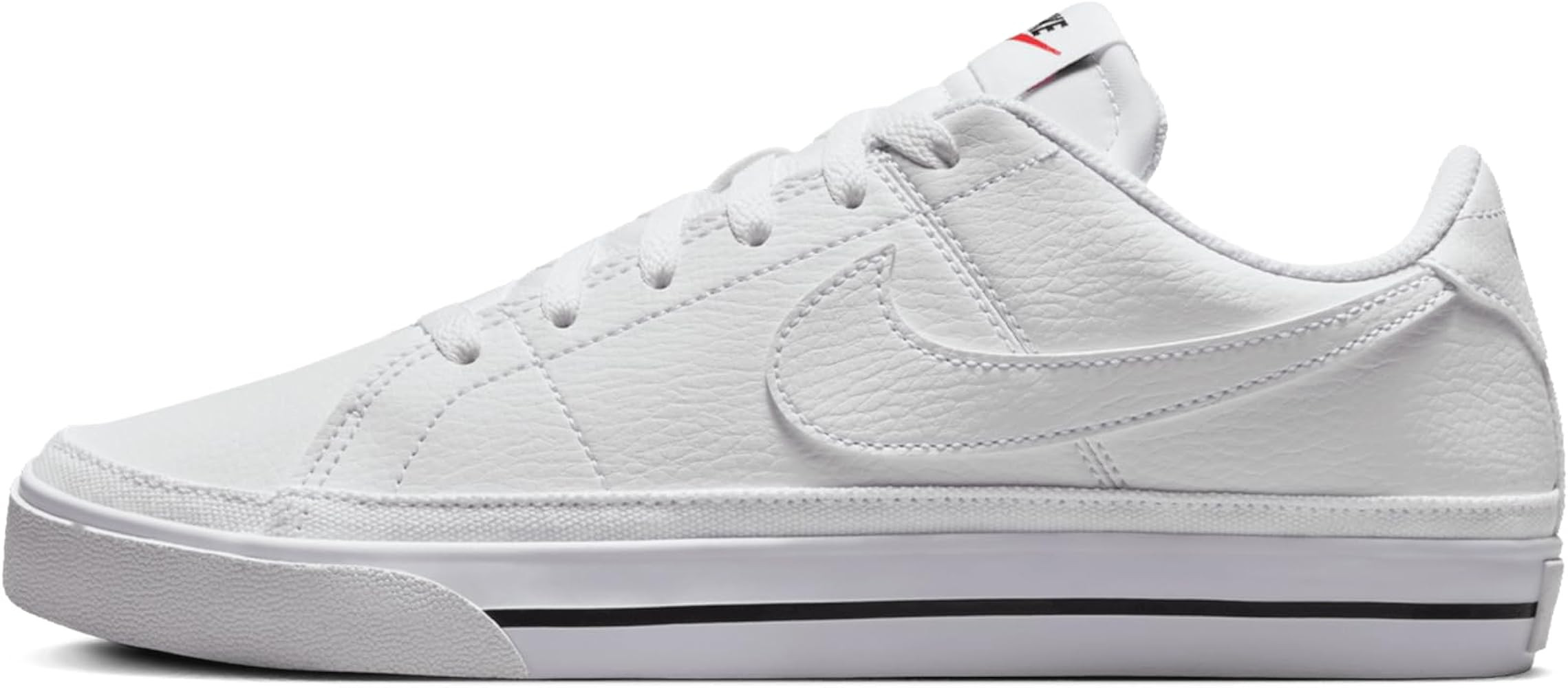 Amazon.com | Nike Women's Court Legacy Sneaker, White/White/Black/Volt, 6 | Fashion Sneakers | Amazon (US)