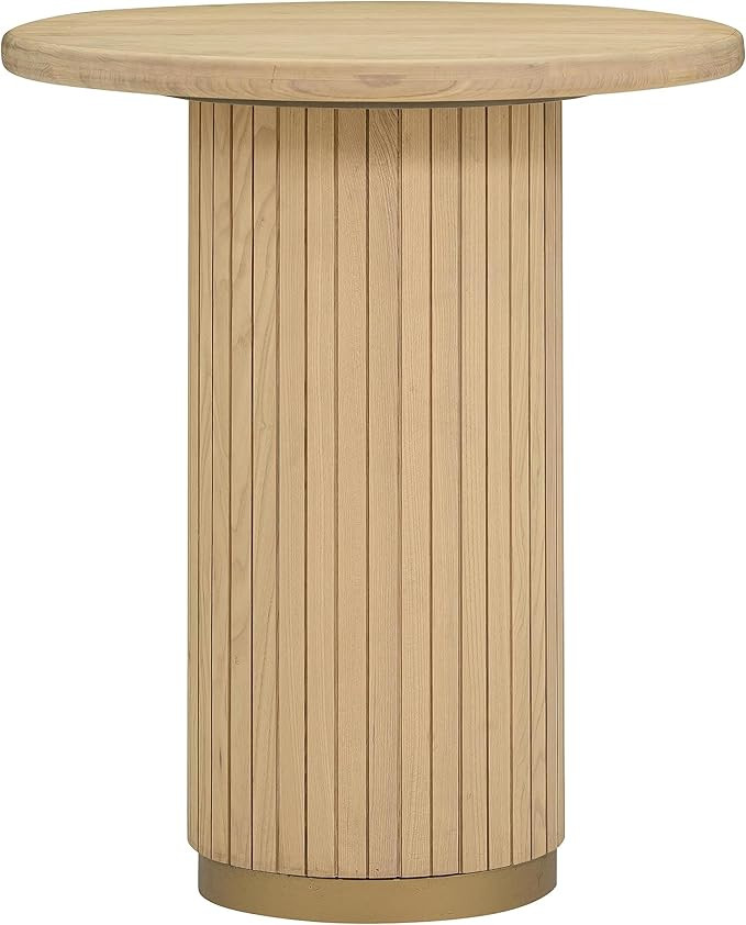 Tov Furniture Chelsea Natural Oak Wood Entry Table | Amazon (US)