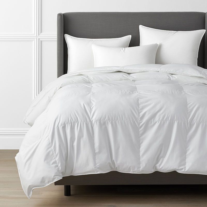 Premium LoftAIRE Ultra™ Alberta Down Alternative Medium Warmth Comforter - White, Full | The Company Store