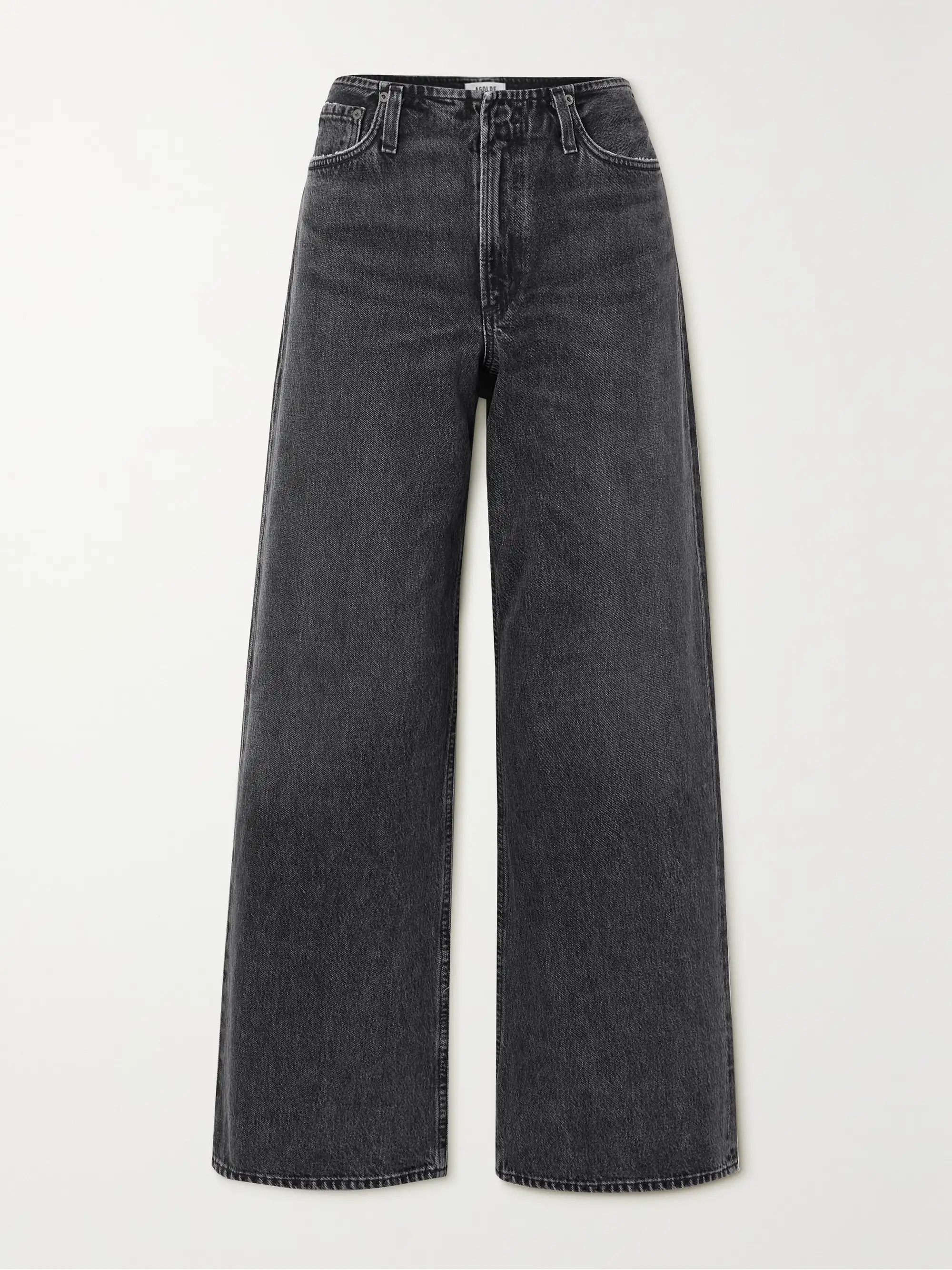 If you fancy investing in this season's low-slung jeans, AGOLDE's 'Lex' jeans should go straight ... | NET-A-PORTER (US)