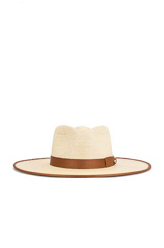 Brixton Jo Straw Rancher Hat in Natural from Revolve.com | Revolve Clothing (Global)