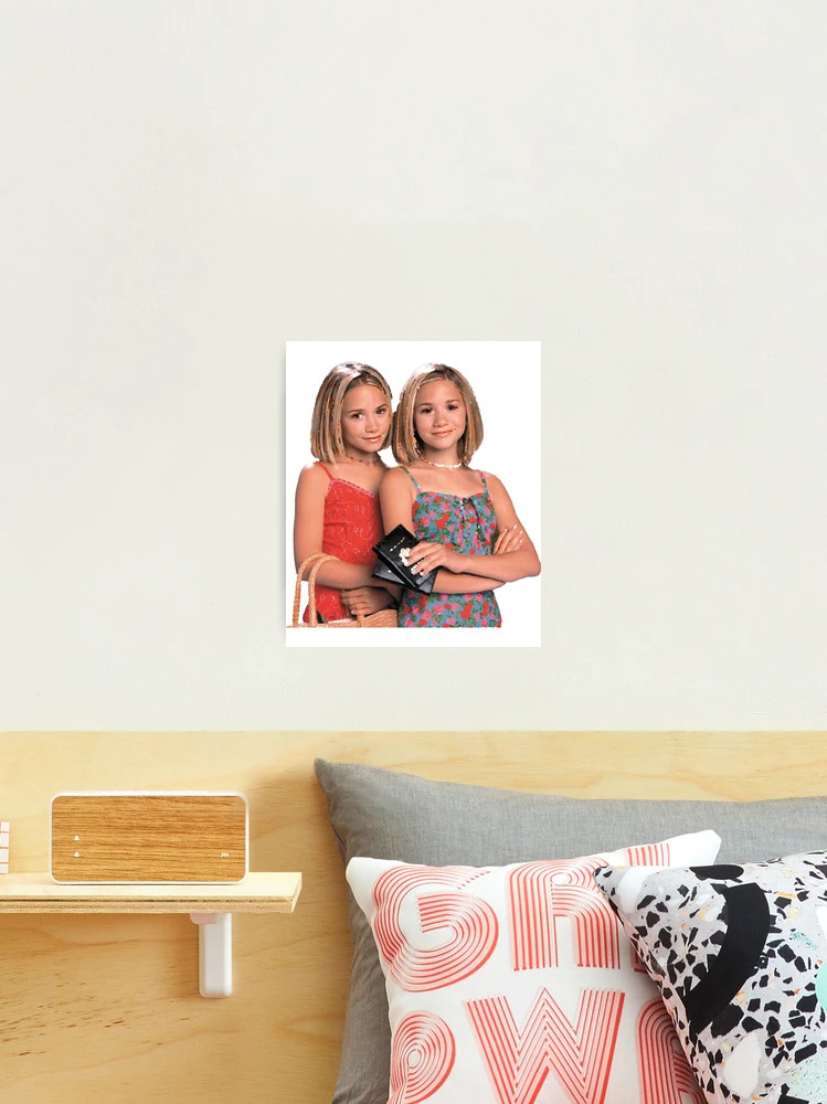 Mary Kate _amp_ Ashley Olsen Twins Photographic Print | Redbubble (US)