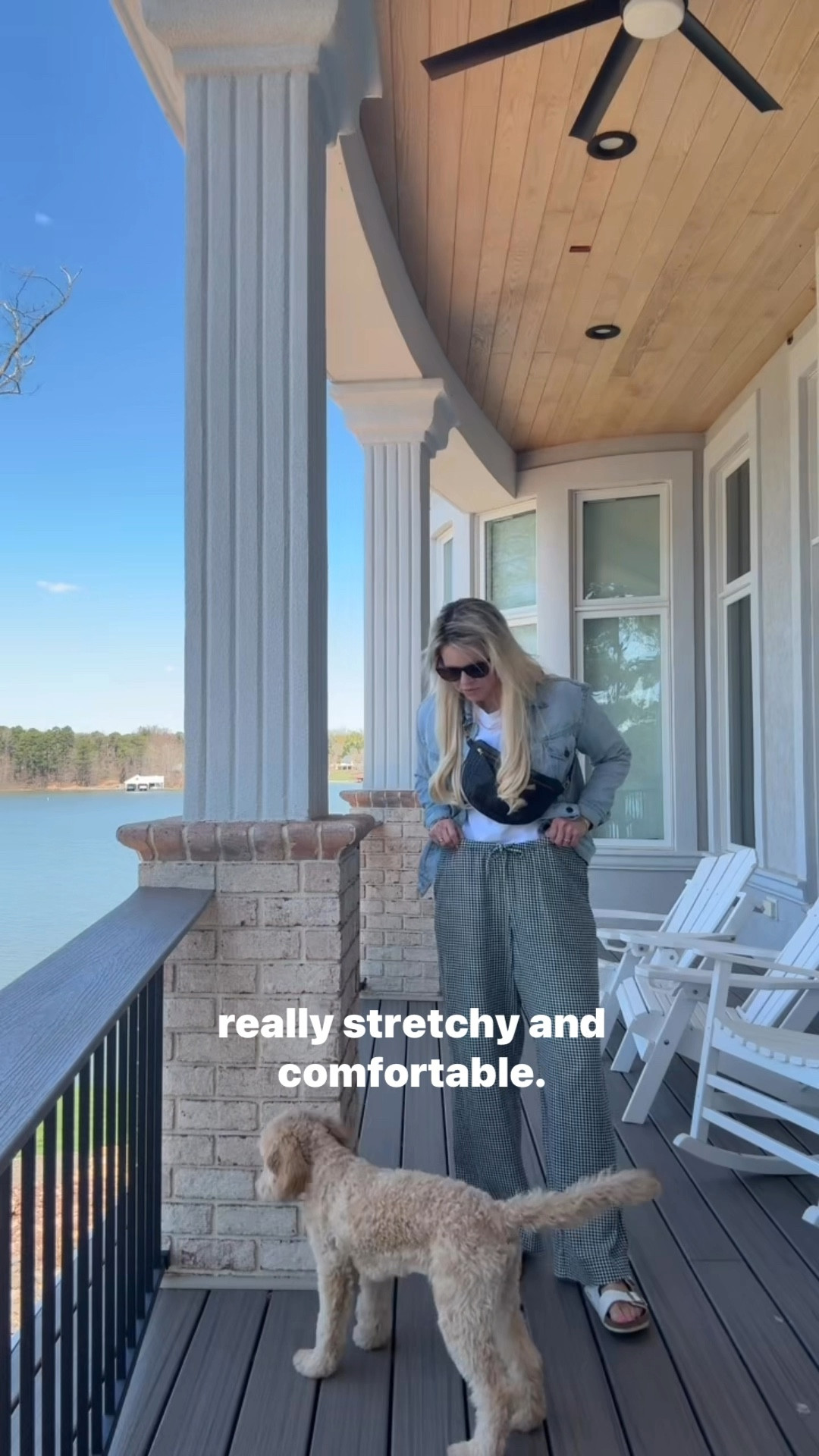 I love these cute pants! 
Sizing info 
Favorite tee - tts 
Jacket tts 
Pants tts and still big 

#LTKFindsUnder50 #LTKWatchNow #LTKFindsUnder100