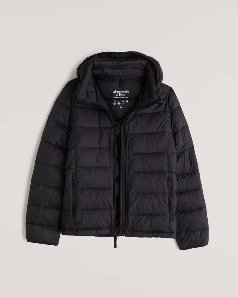 Women's Lightweight Packable Puffer | Women's Coats & Jackets | Abercrombie.com | Abercrombie & Fitch (US)