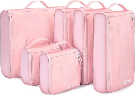 Packing Cubes, BAGSMART Packing Cubes for Suitcases, Lightweight Travel Organizer for Luggage, Wi... | Amazon (US)