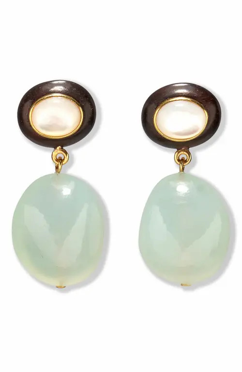 Lizzie Fortunato Laurel Drop Earrings in Green Multi at Nordstrom | Nordstrom