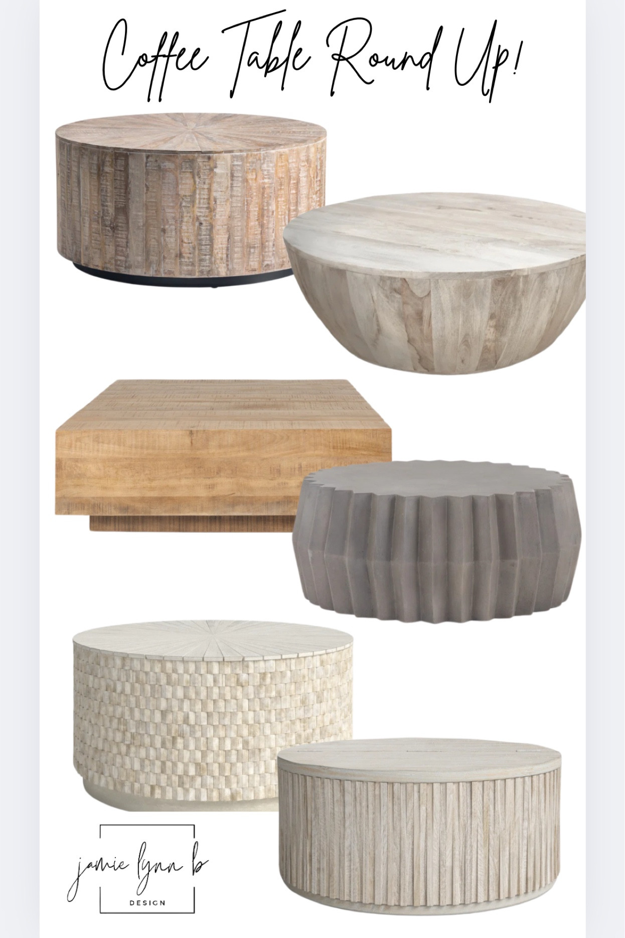 Coffee Table Round UP!

#LTKhome
