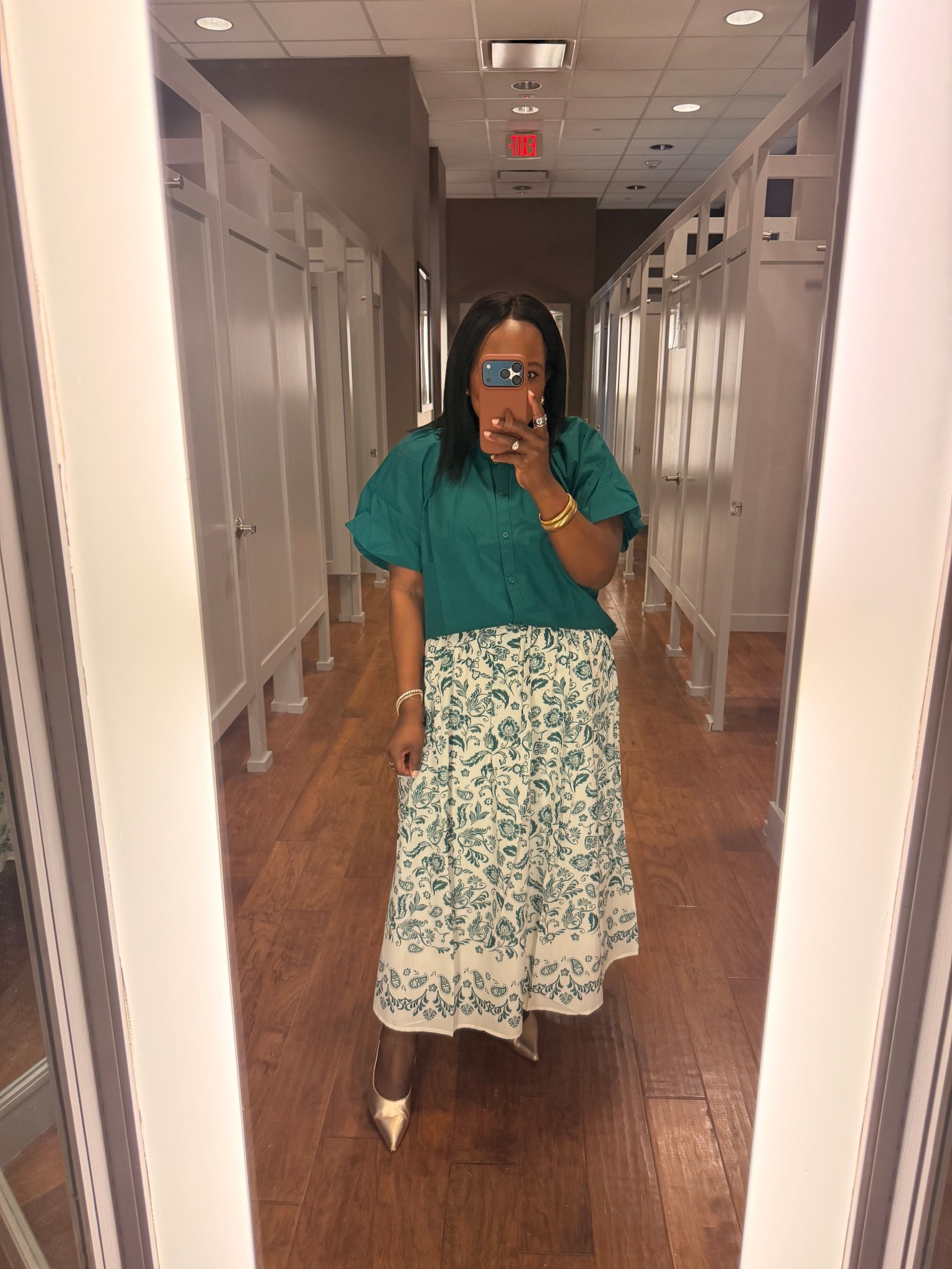 This is a great Easter outfit or Spring outfit for the girls!! Love this maxi skirt with pockets from LOFT! Also love the details of the blouse! 

#LTKgrwm #LTKMidsize #LTKootd