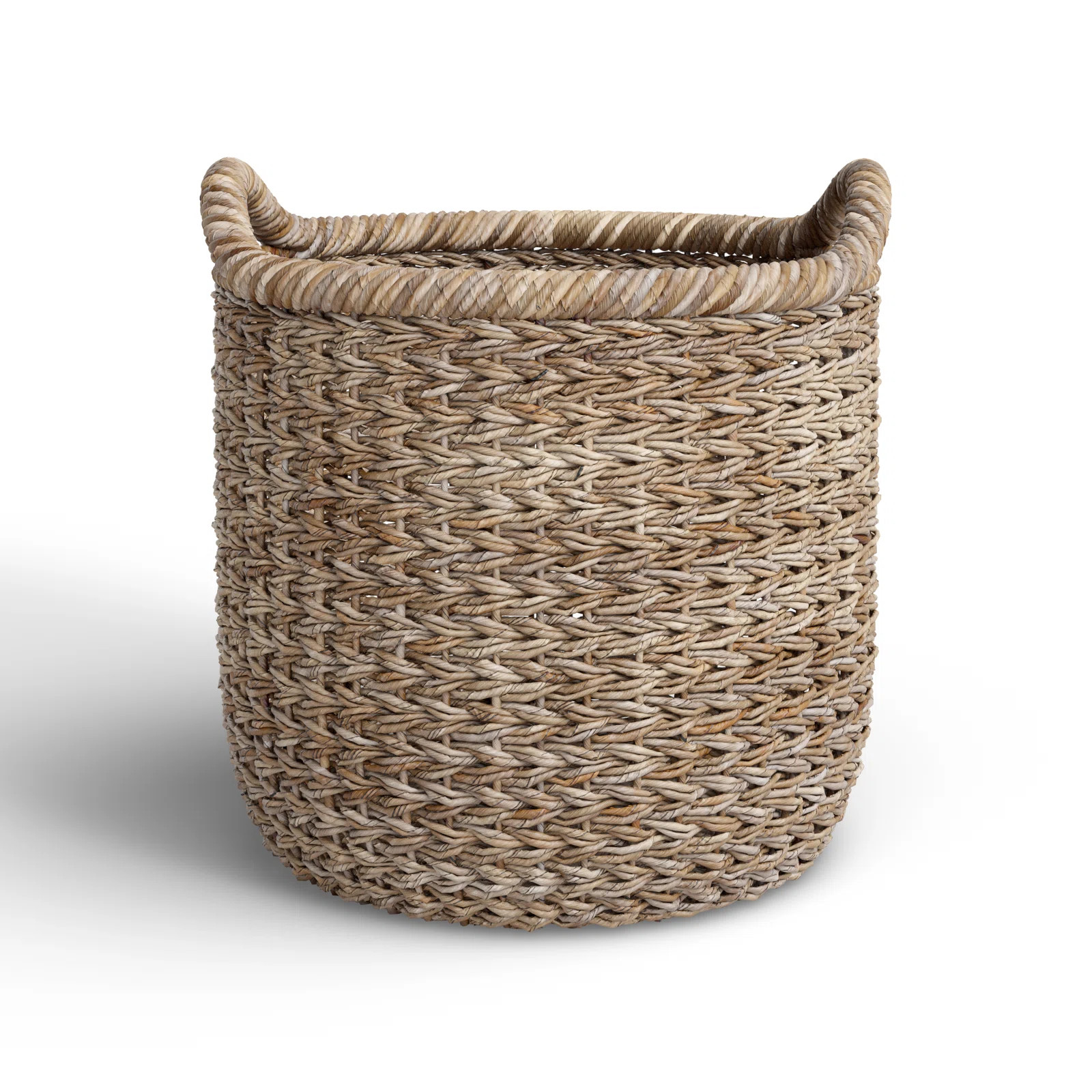 Birch Lane™ Decorative Braided Wicker Seagrass Basket & Reviews | Wayfair | Wayfair North America