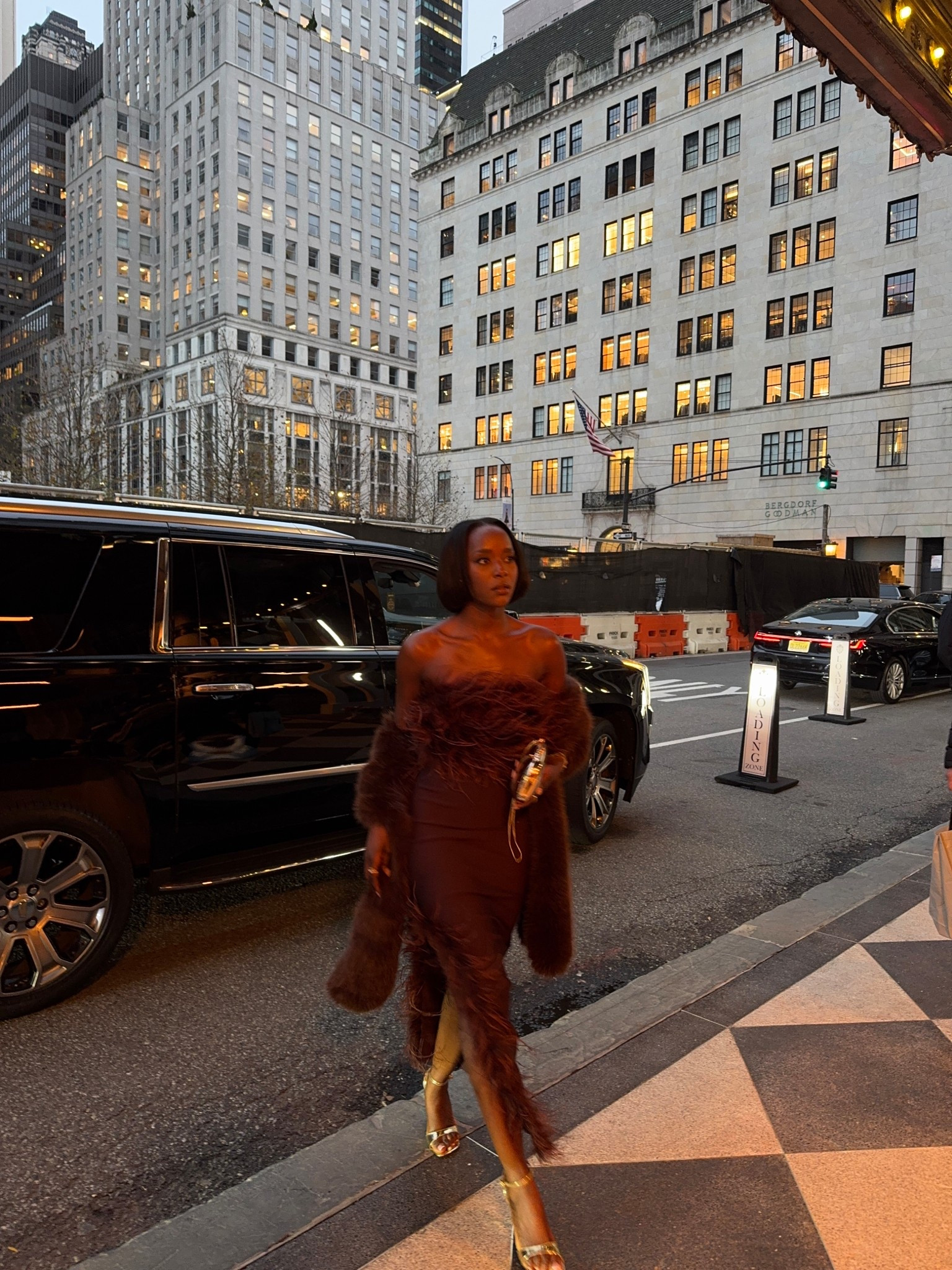 Drinks at the Plaza Newyork, wearing this fur bandeau dress with a faux fur scarf 

#LTKluxury #LTKpartywear #LTKautumn