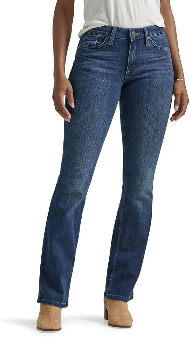 Lee Women's Legendary Mid Rise Bootcut Jean | Amazon (US)