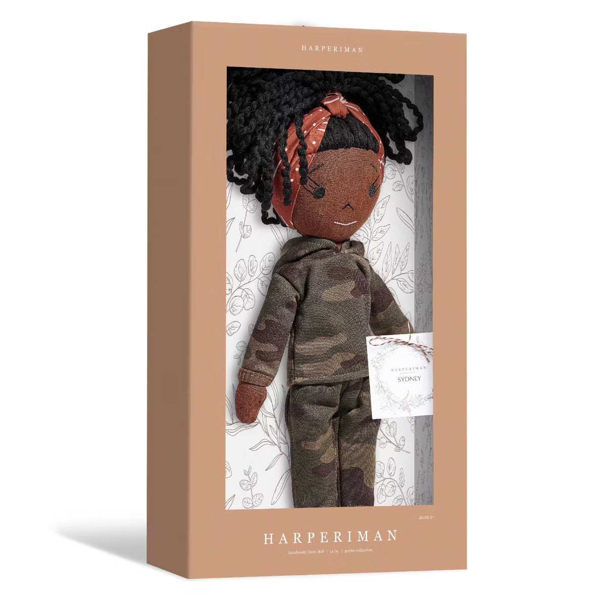 HarperIman 14" Handmade Linen Doll - Sydney | Target