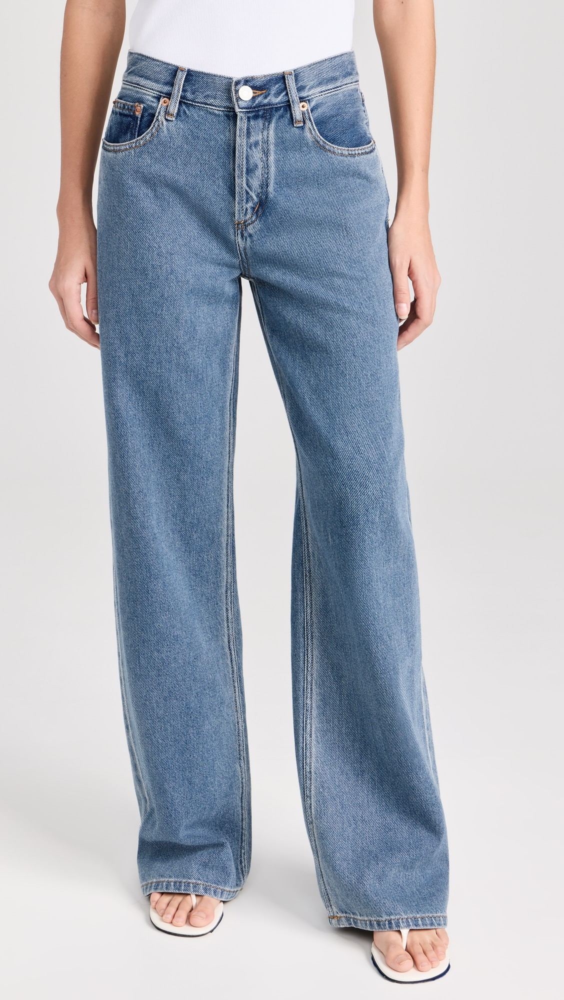 Walker in Cloud Classic Blue Jeans | Shopbop
