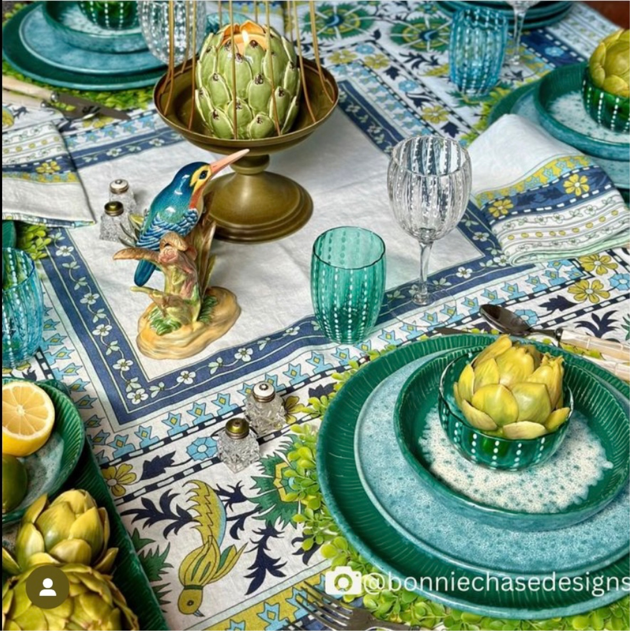 New dishes , shades of greens and aqua, sets such a pretty table!

#LTKSeasonal #LTKhome #LTKFind