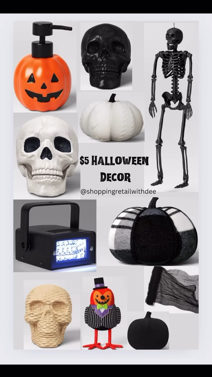 Halloween decor $5 Halloween decorations indoor #Halloween

#LTKSeasonal