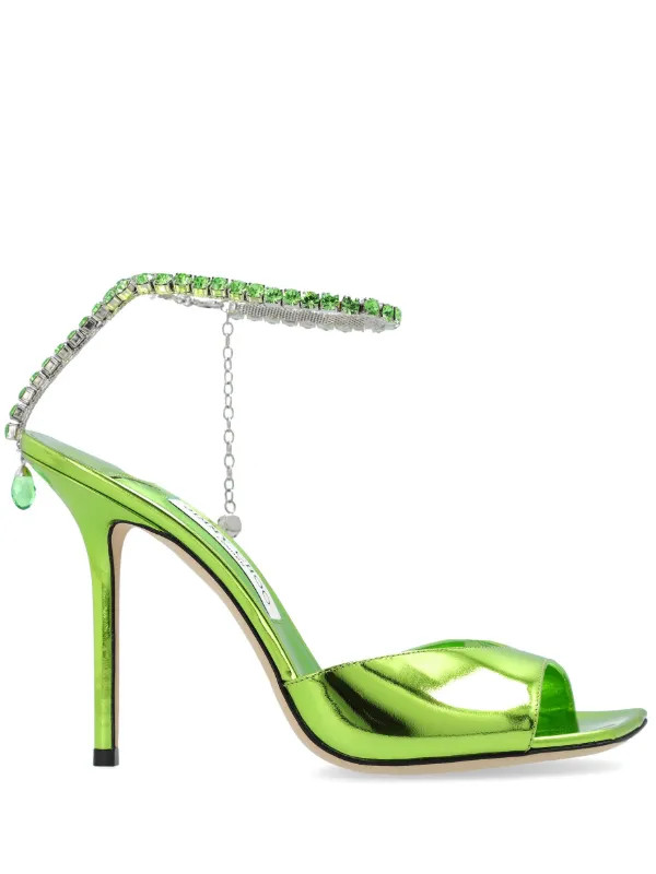 Jimmy Choo Saeda 100mm Pumps - Farfetch | Farfetch Global