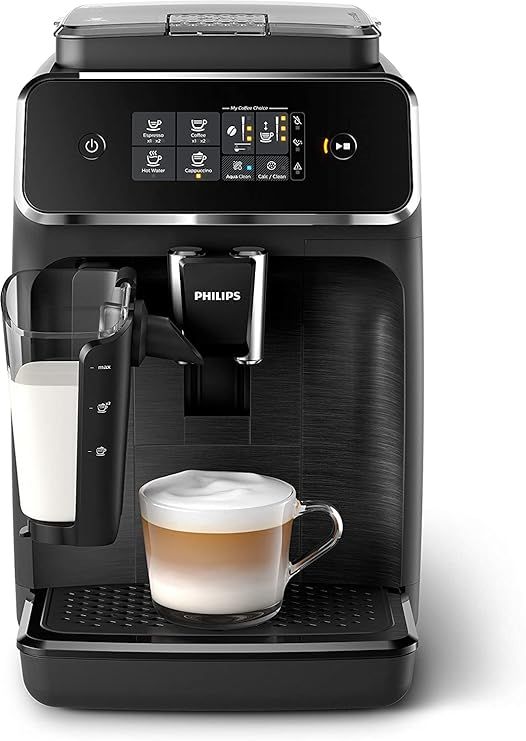 Philips 2200 Series Fully Automatic Espresso Machine - LatteGo Milk Frother, 3 Coffee Varieties ,... | Amazon (US)