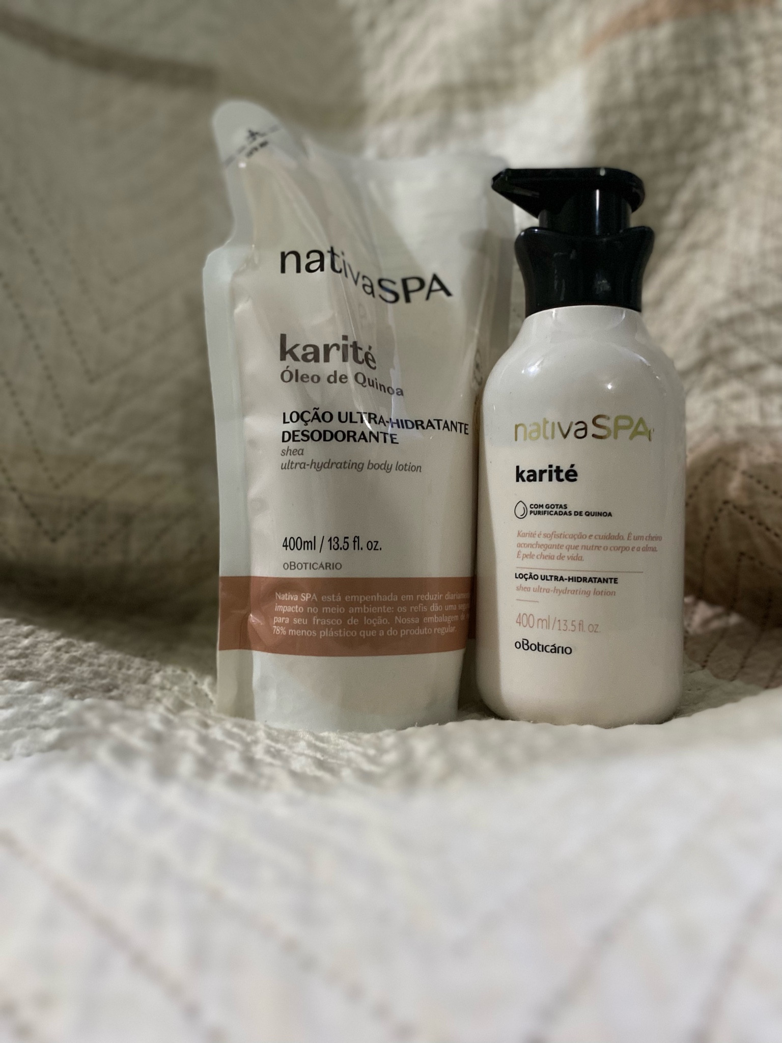 Pele hidratada é com essa loção da Boticário maravilhosa 😍 Ideal para pele ressecada, o efeito dele você percebe de cara na primeira aplicação. Eu já adquiri logo meu kit para ter sempre. 

#LTKFestival #LTKbrasil