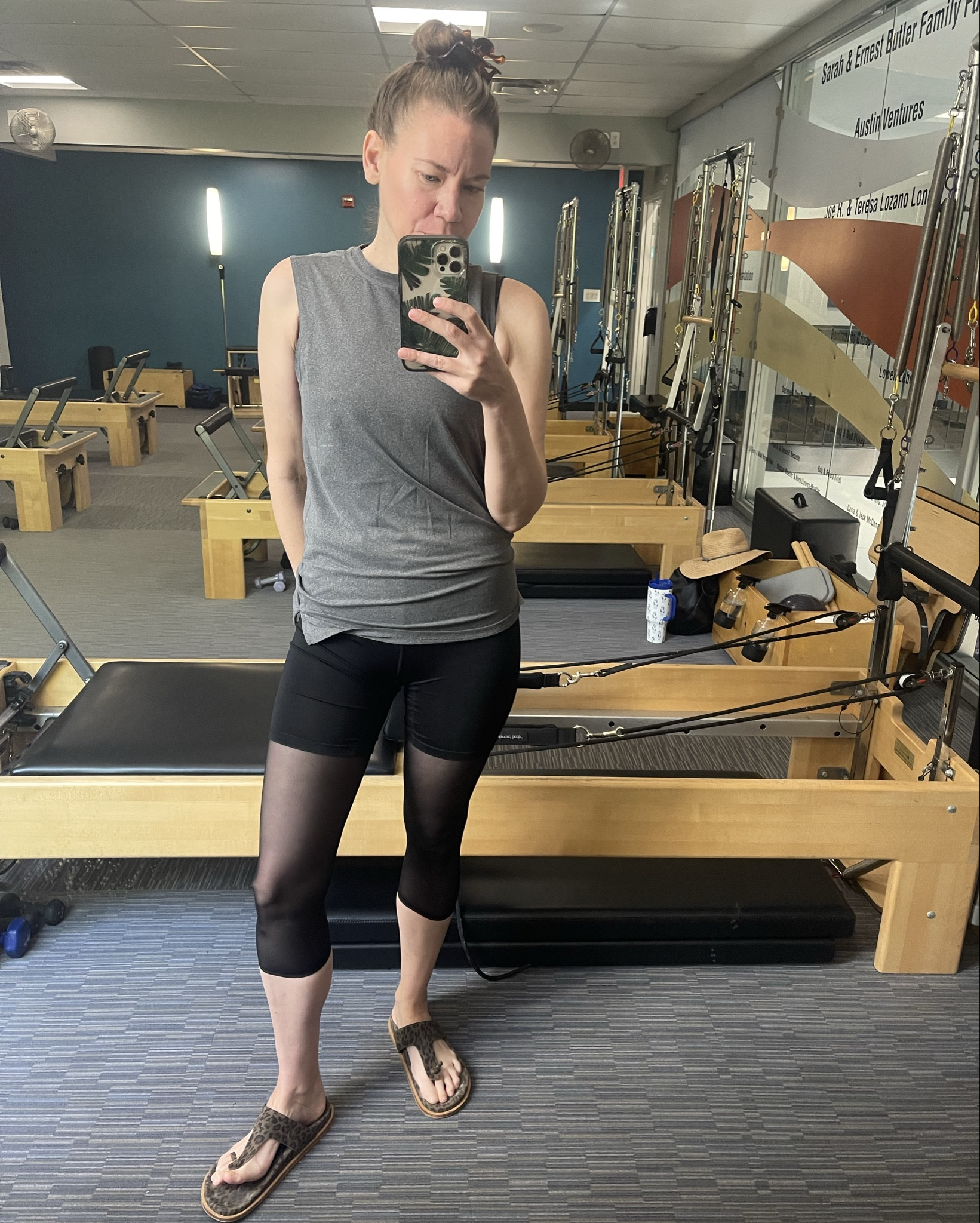 I’ve been away dealing with some family stuff (and I hate how that’s made me miss so much) but I made it to all my workouts this week- and there is something about looking chic while sweating that helps 😉 #investmentpiece 

#LTKOver40 #LTKActive #LTKStyleTip