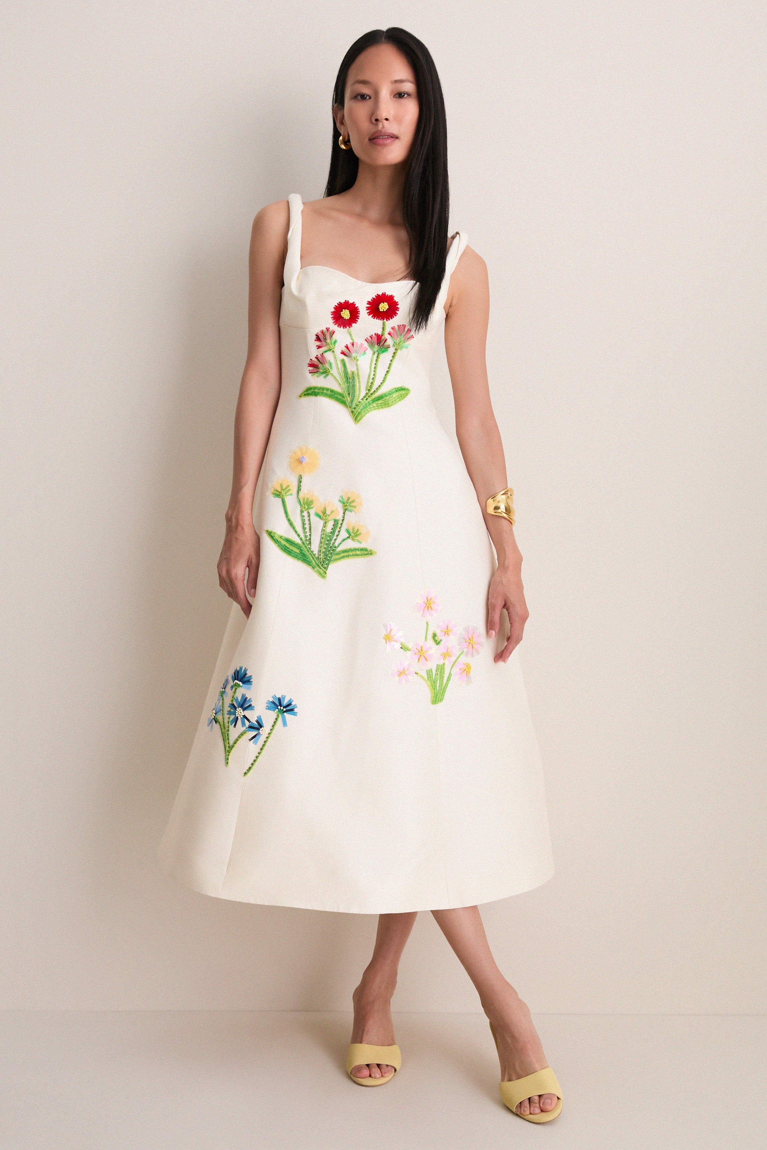 Wildflower Beatrice Embellished Midi Dress | Tuckernuck (US)