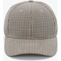 Victoria Beckham Logo Cap In Dogtooth Check - Size UK | Victoria Beckham US