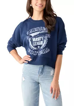 Oak & Trellis Women's Relaxed Fit Graphic Sweatshirt | Belk