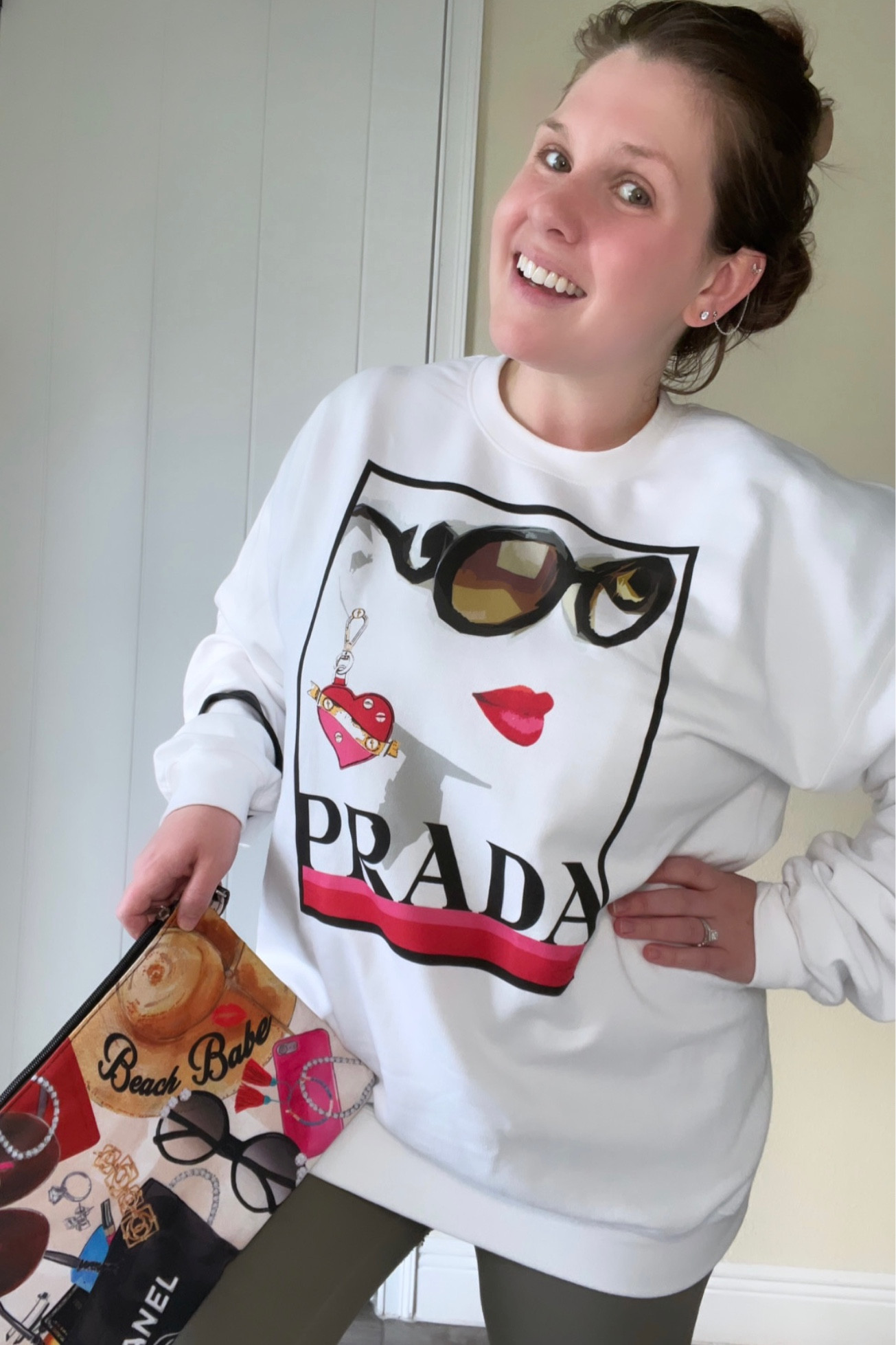 LOVE this outfit from By Jodi Pedri! I’m wearing a size L in the sweatshirt for an oversized look! 

#LTKbeauty #LTKstyletip #LTKFind