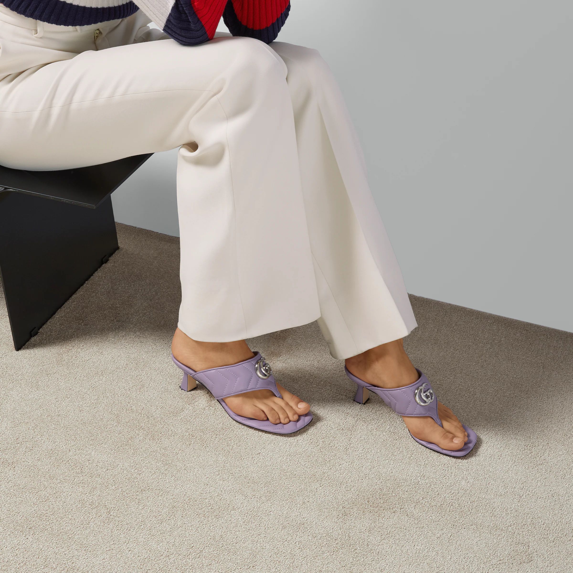 Gucci Women's Double G thong sandal | Gucci (US)