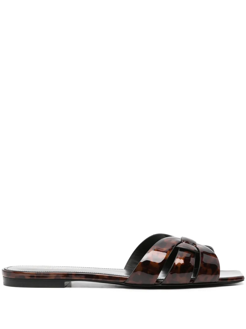 Tribute tortoiseshell-effect slides | Farfetch Global