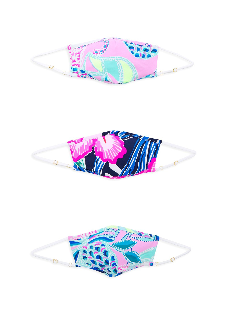 Lilly Pulitzer Kids 3-Piece Face Mask Set | Saks Fifth Avenue