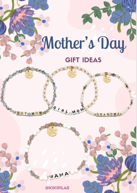 Mother’s Day gift ideas
Mother’s Day gift guide
Mama bracelet
Grandma bracelet
Girl mom
Boy mom
Beaded bracelet 
Little words Project 

#LTKfamily #LTKGiftGuide #LTKfindsunder50