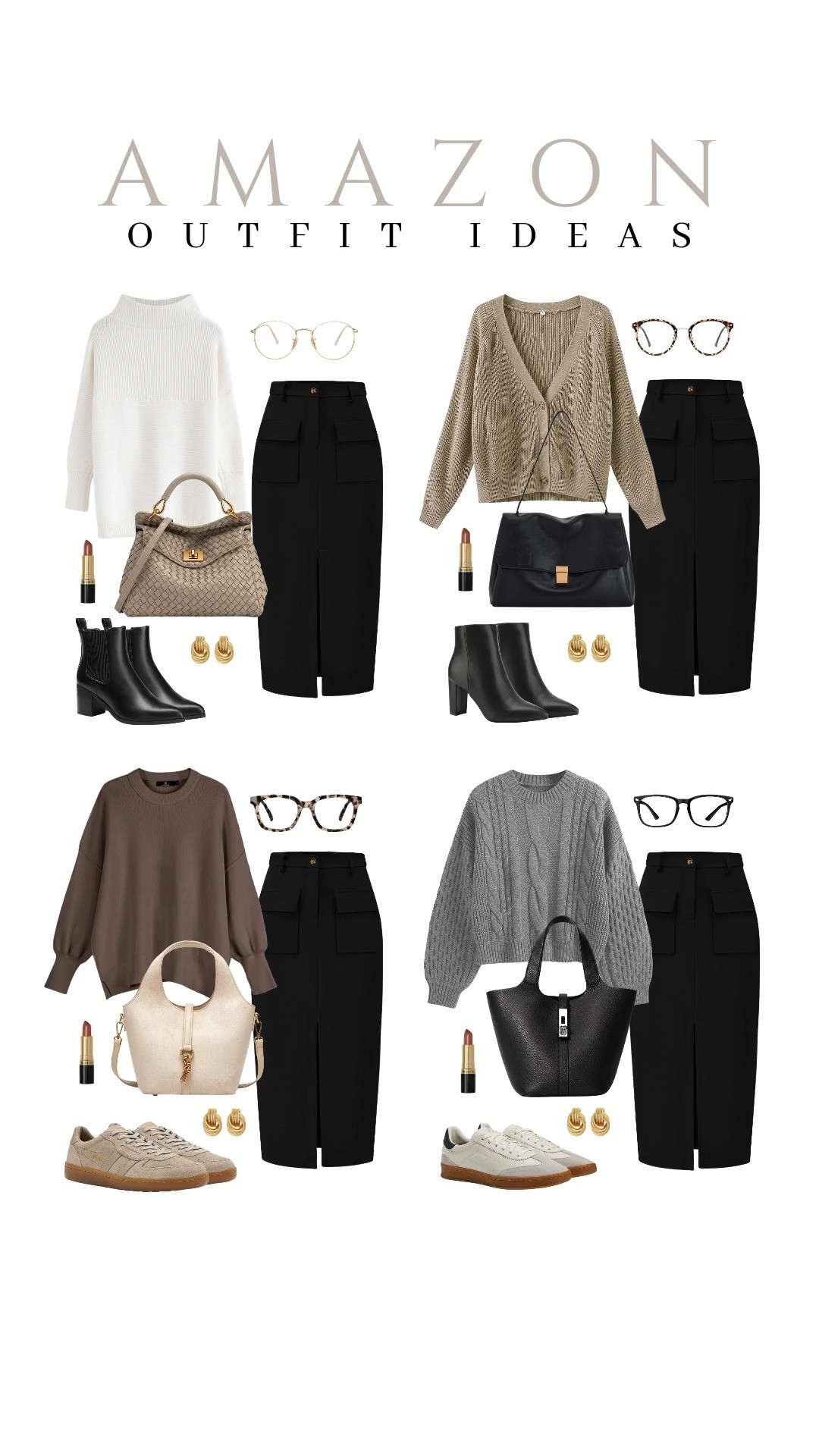 Looking for smart-casual or work outfits? Here are some outfit inspirations featuring chic knit tops and a pencil skirt that you can copy. 

 #LTKSeasonal #LTKSaleAlert #LTKTravel