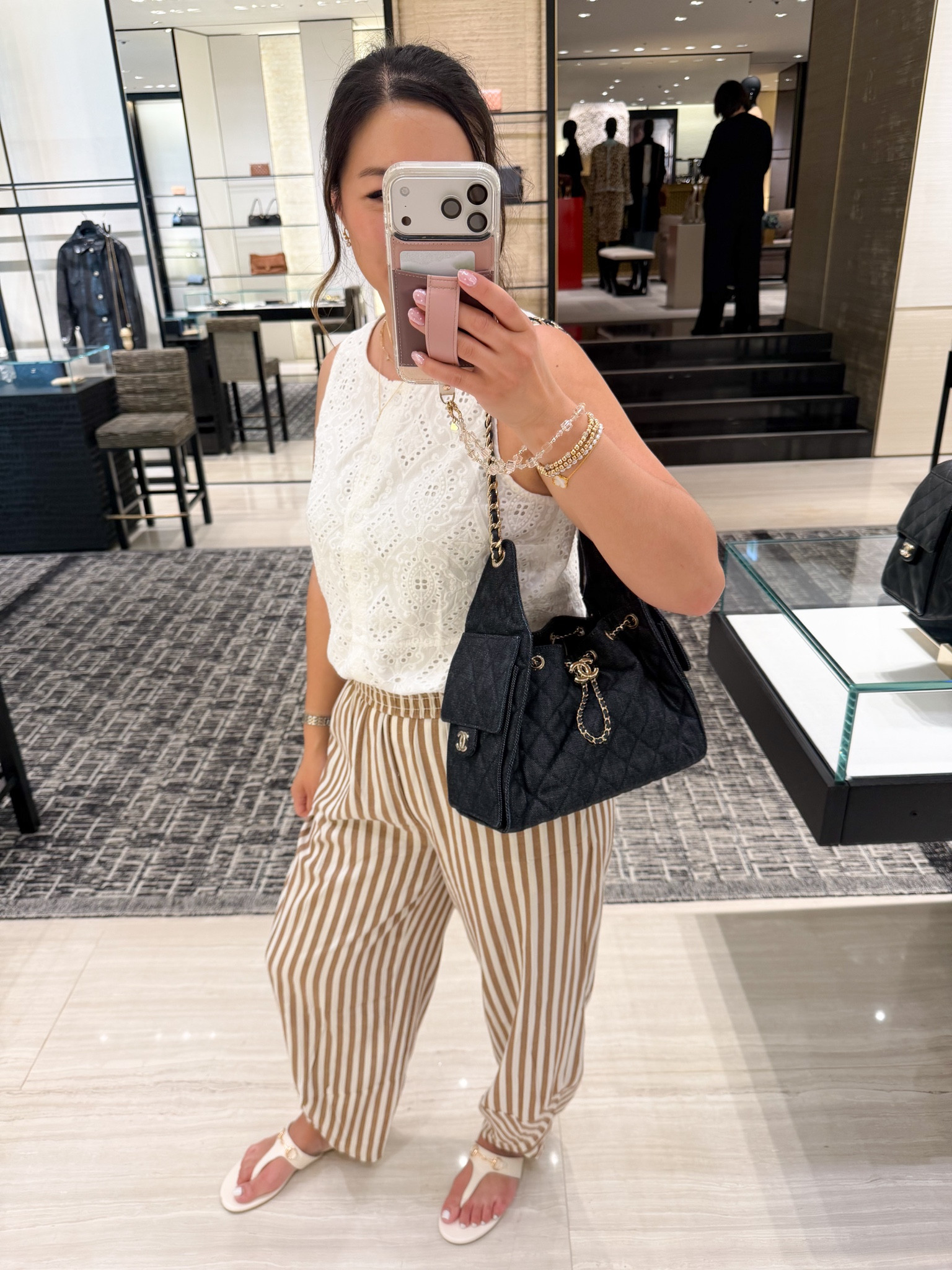Asia Outfit 
Tank: Small
Stripe Pant: Medium
