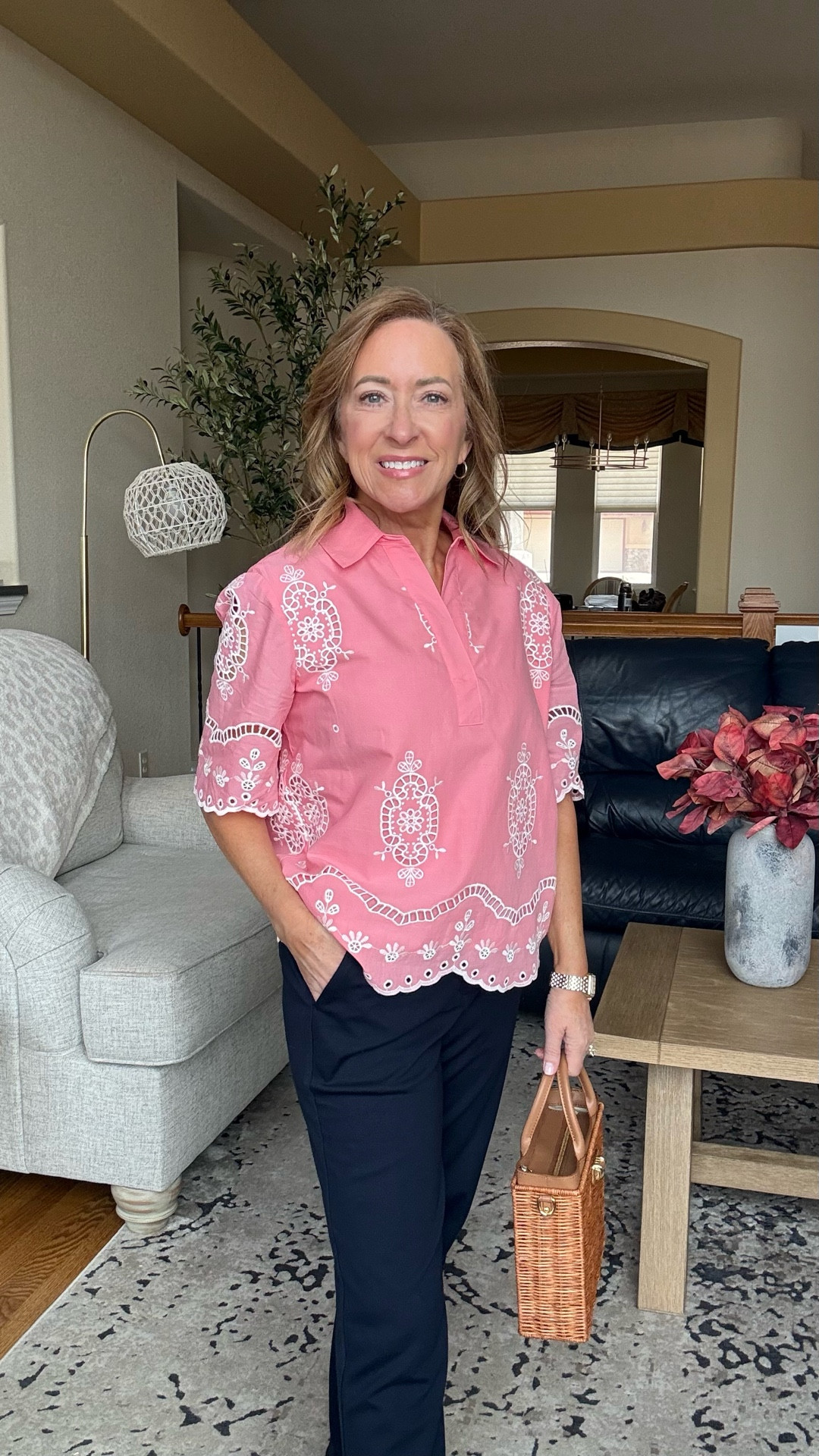 Don’t wait on this eyelet top, it is selling fast! For reference I am wearing an XS.
@talbotsofficial #talbotspartner #liketkit #ad
