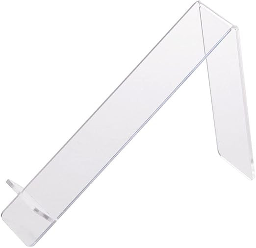 4 Pcs Acrylic Shoe Display Stands Detachable Shoe Rack Holder for Shop Store Mall, Transparent | Amazon (US)