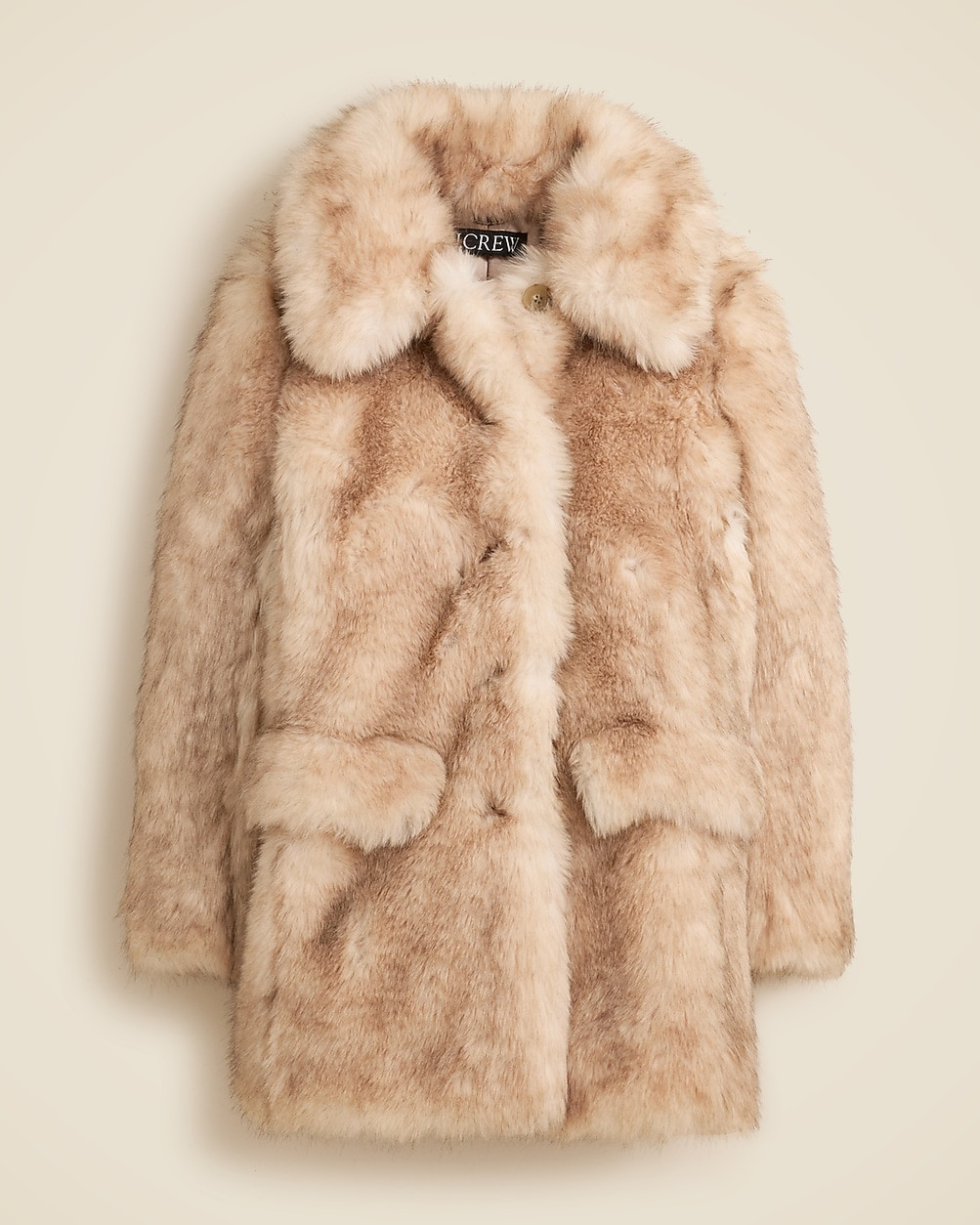 Faux-fur coat | J. Crew US
