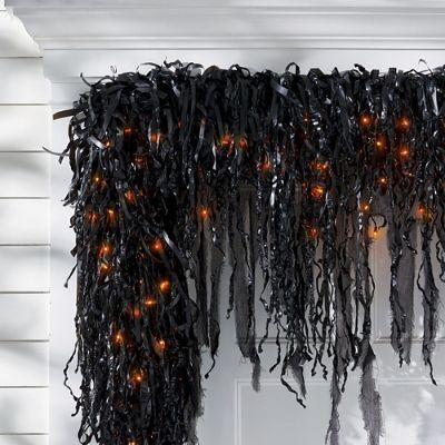 Pre-lit Drippy Garland | Grandin Road