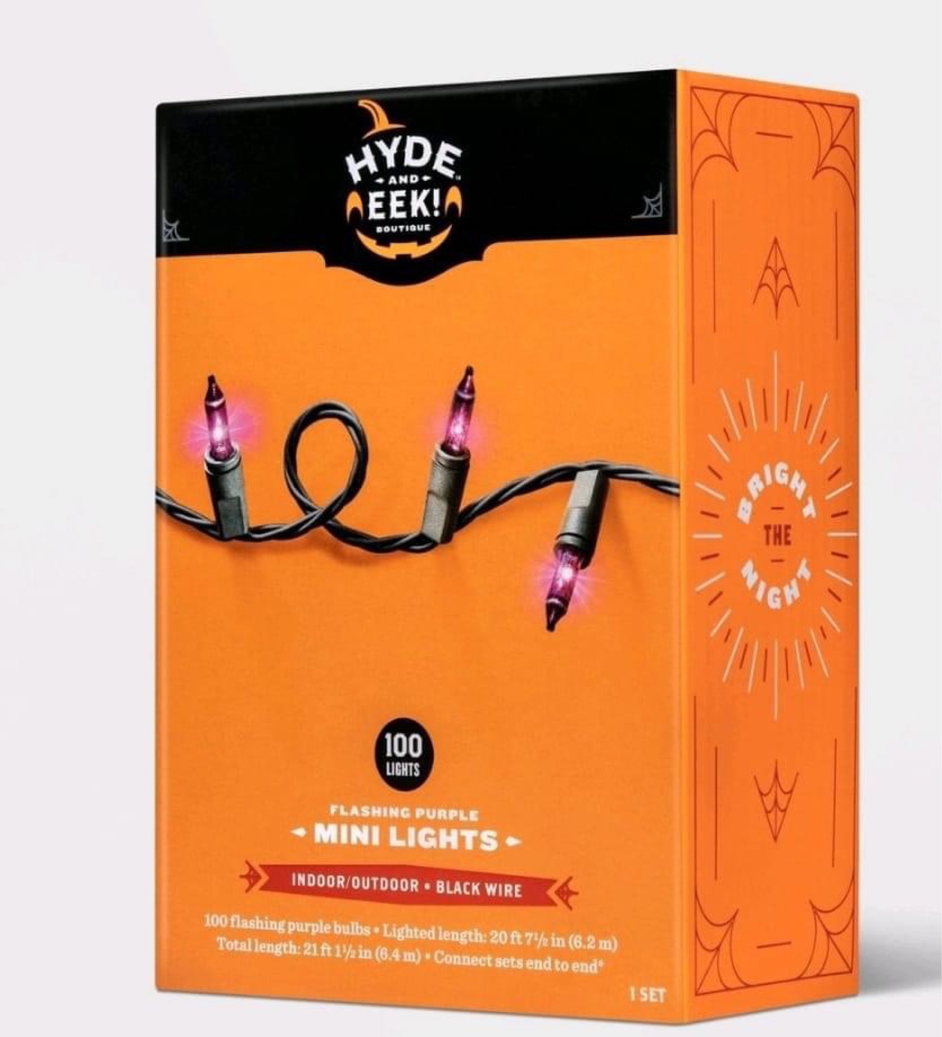 Not a s@le price but these flashing purple string lights are only $5 at Target! So fun for decorating for Halloween! 



#LTKhome #LTKSeasonal #LTKHalloween