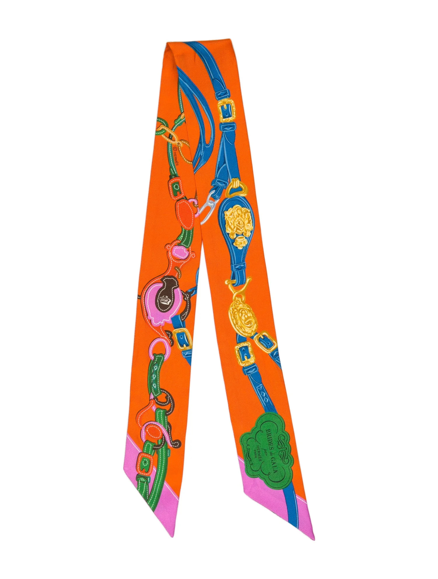 631441 Silk Twilly Scarf | The RealReal