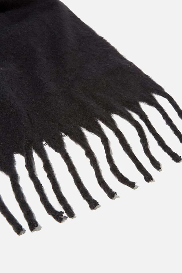 Phoebe Brushed Tassel Scarf | Cotton On (ANZ)