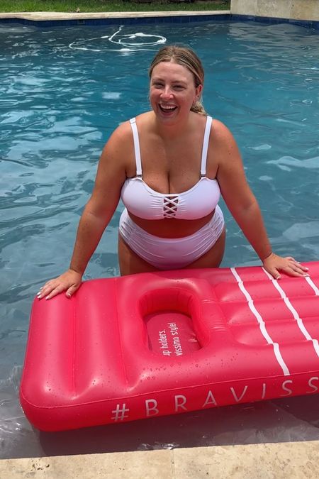 Pool float with spot for breasts to lay 

#LTKSeasonal